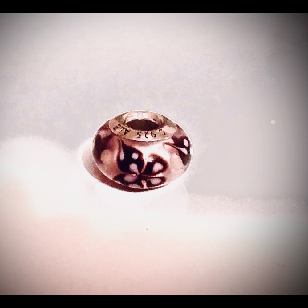 Pandora Murano glass butterfly charm